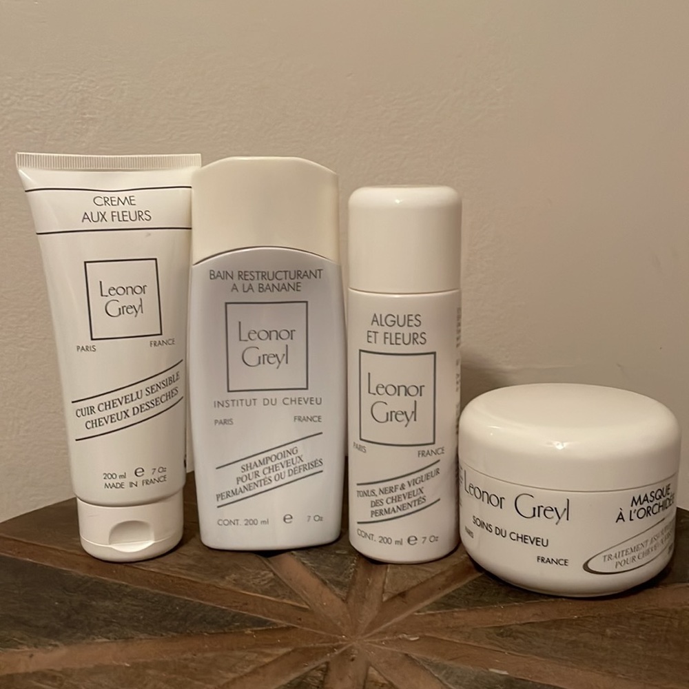 NIB Leonor Greyl Soims Su Cheveu Hair Products Worth $196!!!!